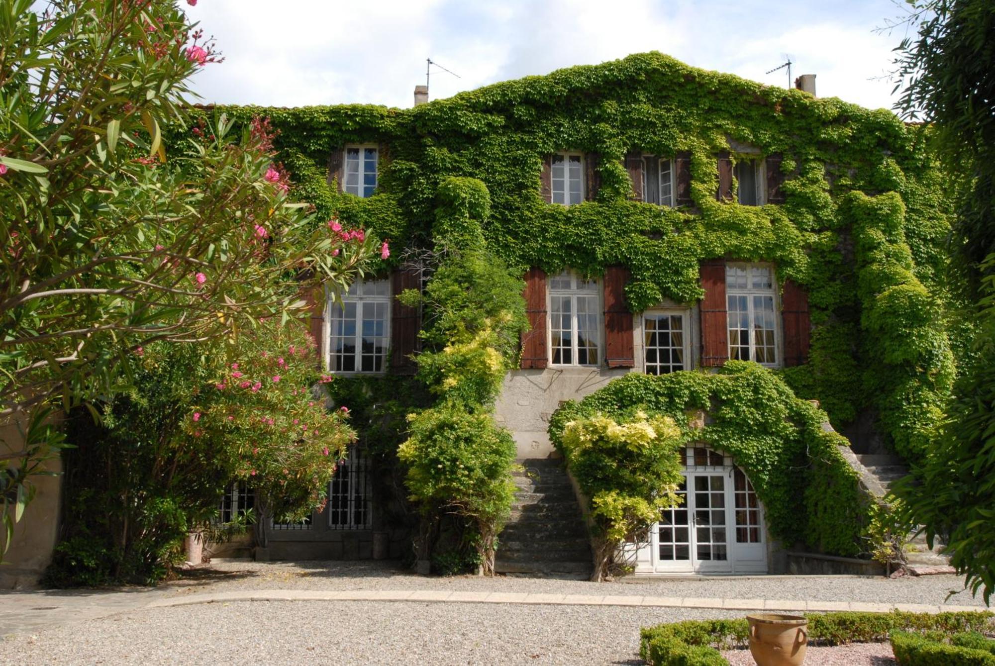 Chateau De Floure - Spa Et Piscine Exterieure Chauffee カルカソンヌ エクステリア 写真