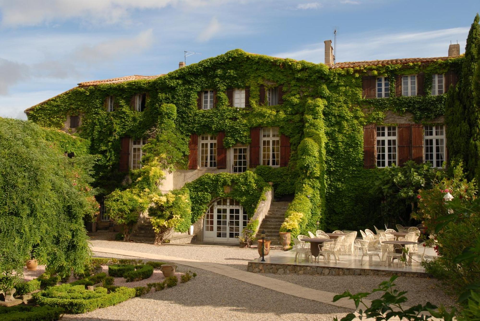 Chateau De Floure - Spa Et Piscine Exterieure Chauffee カルカソンヌ エクステリア 写真