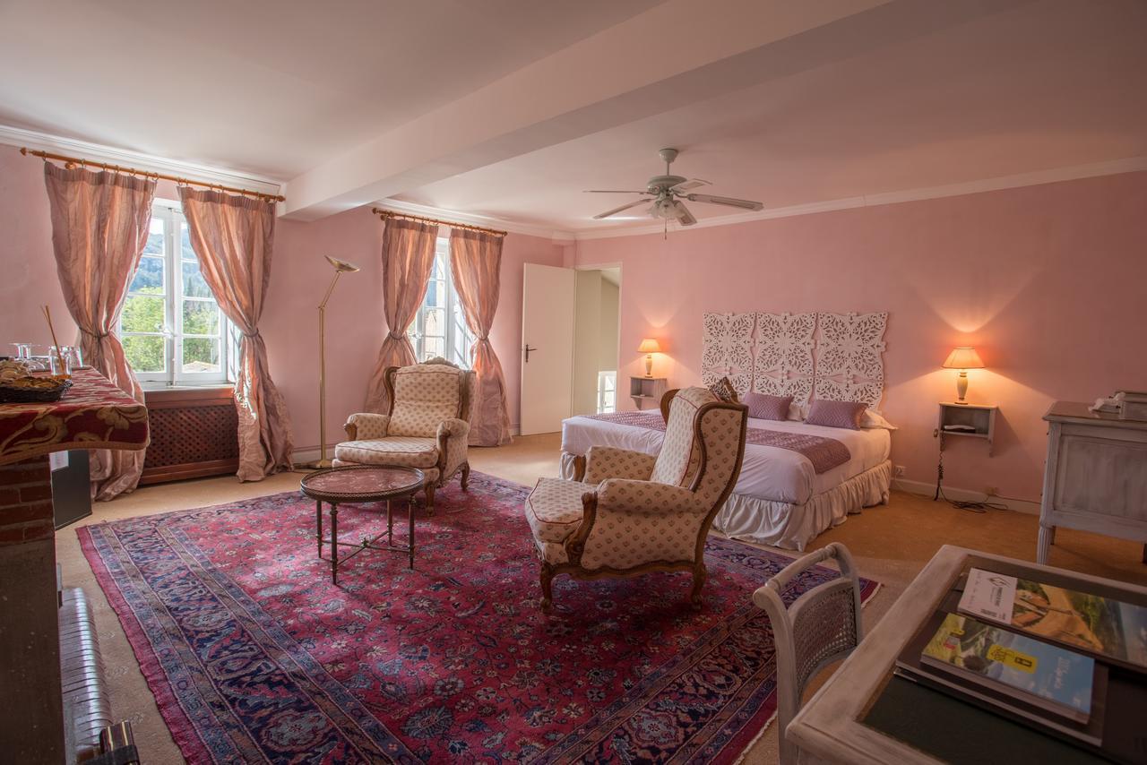 Chateau De Floure - Spa Et Piscine Exterieure Chauffee カルカソンヌ エクステリア 写真